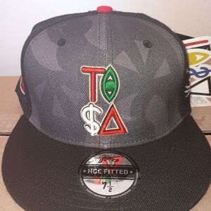 Tisa Vizions HGC Gray and Black Fitted Cap